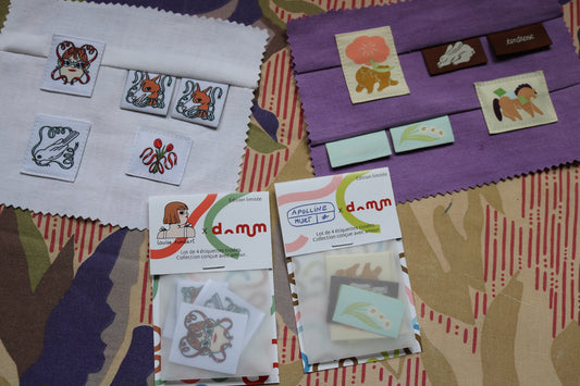 PACK Étiquettes collab' Apolline Muet / Louise Humbert X Domum