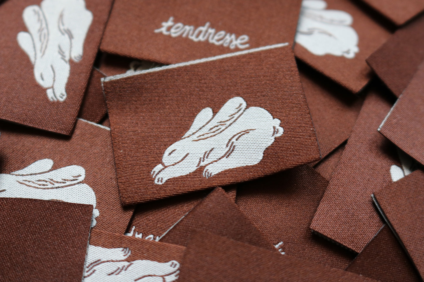 Étiquettes collab' Apolline Muet X Domum